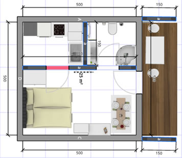 map apartment 519